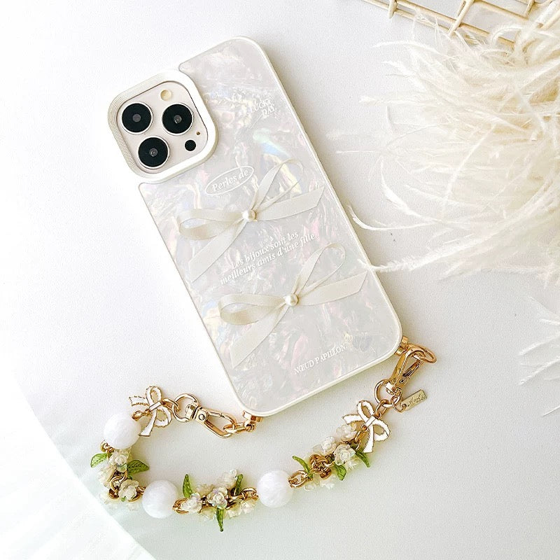 White Bow Phone Case – Bling Bling Energy White Bow Phone Case – Bling Bling Energy