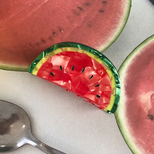 Watermelon hair clip