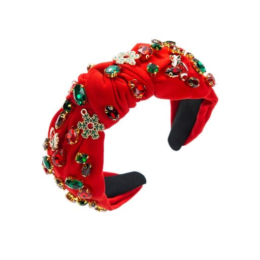 Christmas gem headband