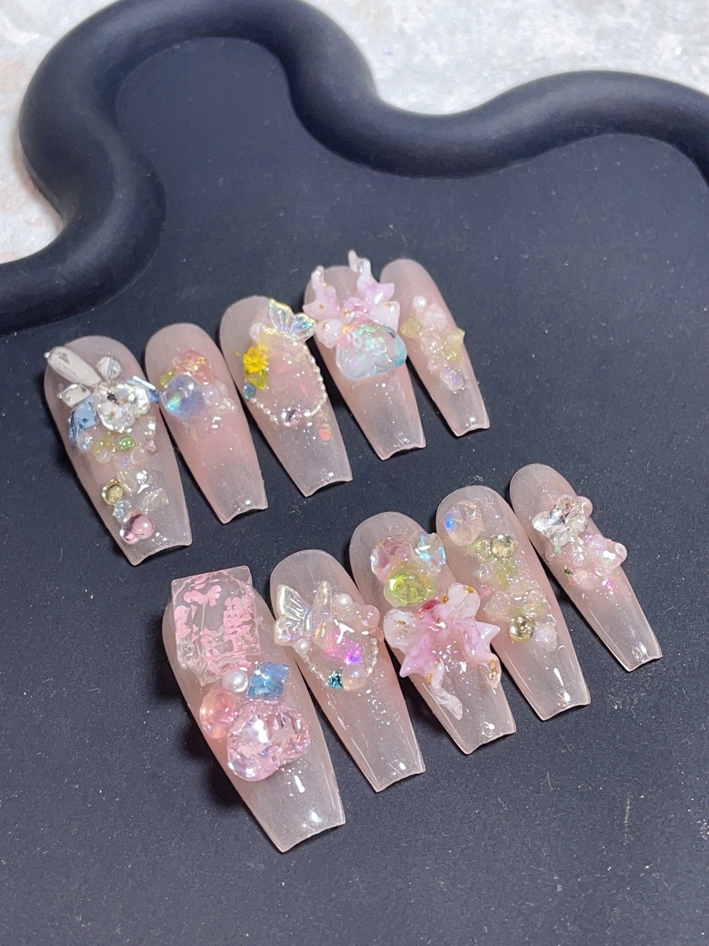 Party adult and kids nails