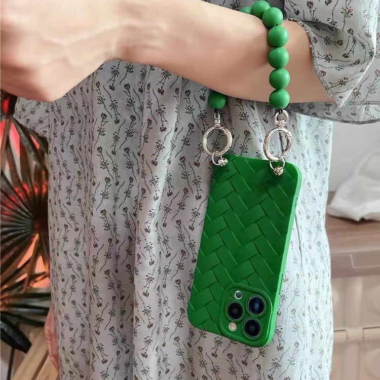 Braided phone case and chain