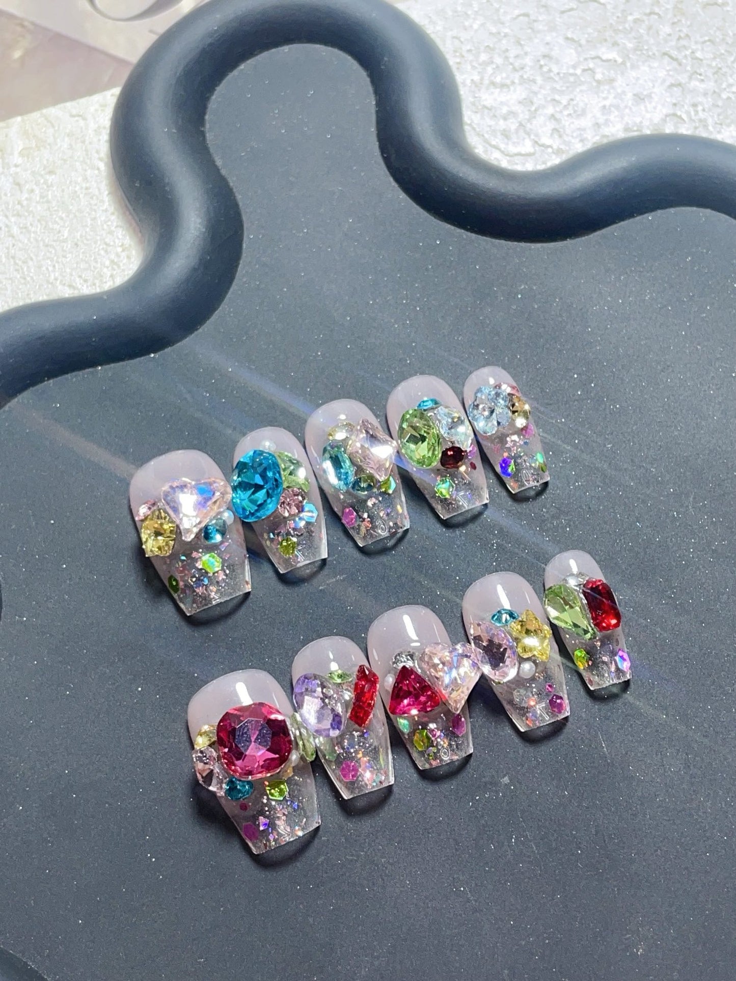 Jewels adult and kids nails