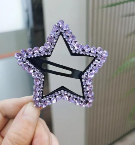 Star hair barrette