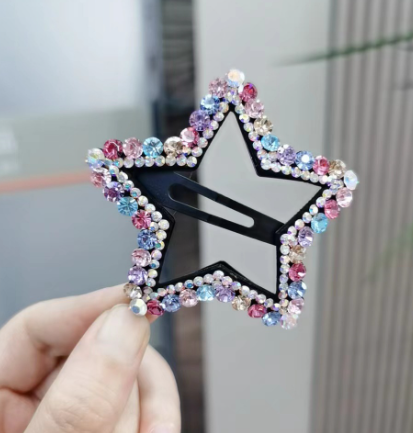 Star hair barrette